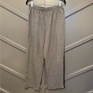 🎄Athletech Charcoal lounge pants with black stripe